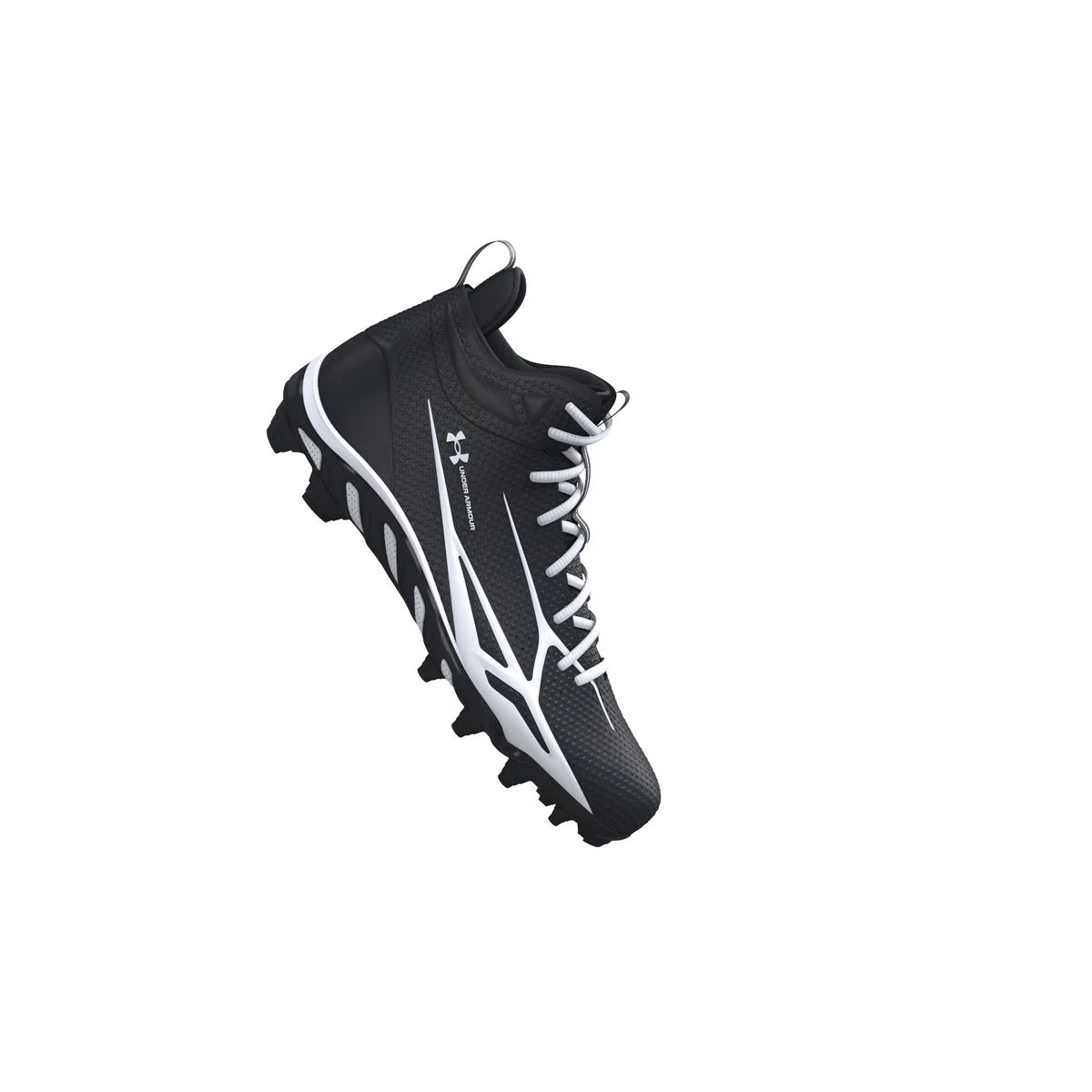 UA Spotlight Mid Wide Football Cleats 1
