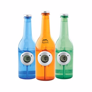 ECO FRIENDLY POWERED CLOCK IN A BOTTLE