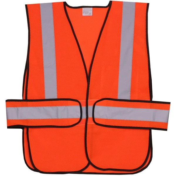 Polyester Orange Mesh Safety Vest SV405 1