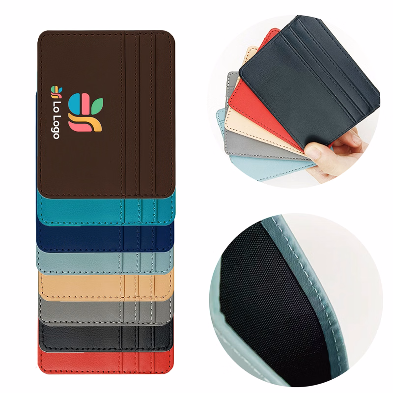 Slim Card Case in PU Leather