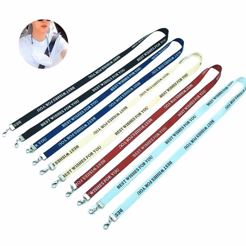 Polyester Lanyard With Two Attachments