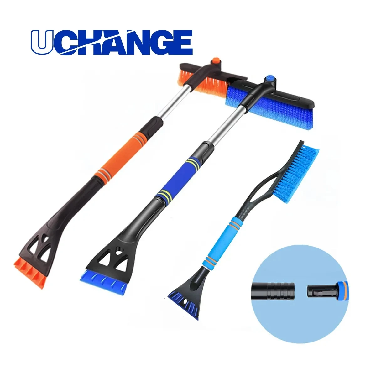 Extendable Snow Brush And Ice Scraper Auto Tool 1