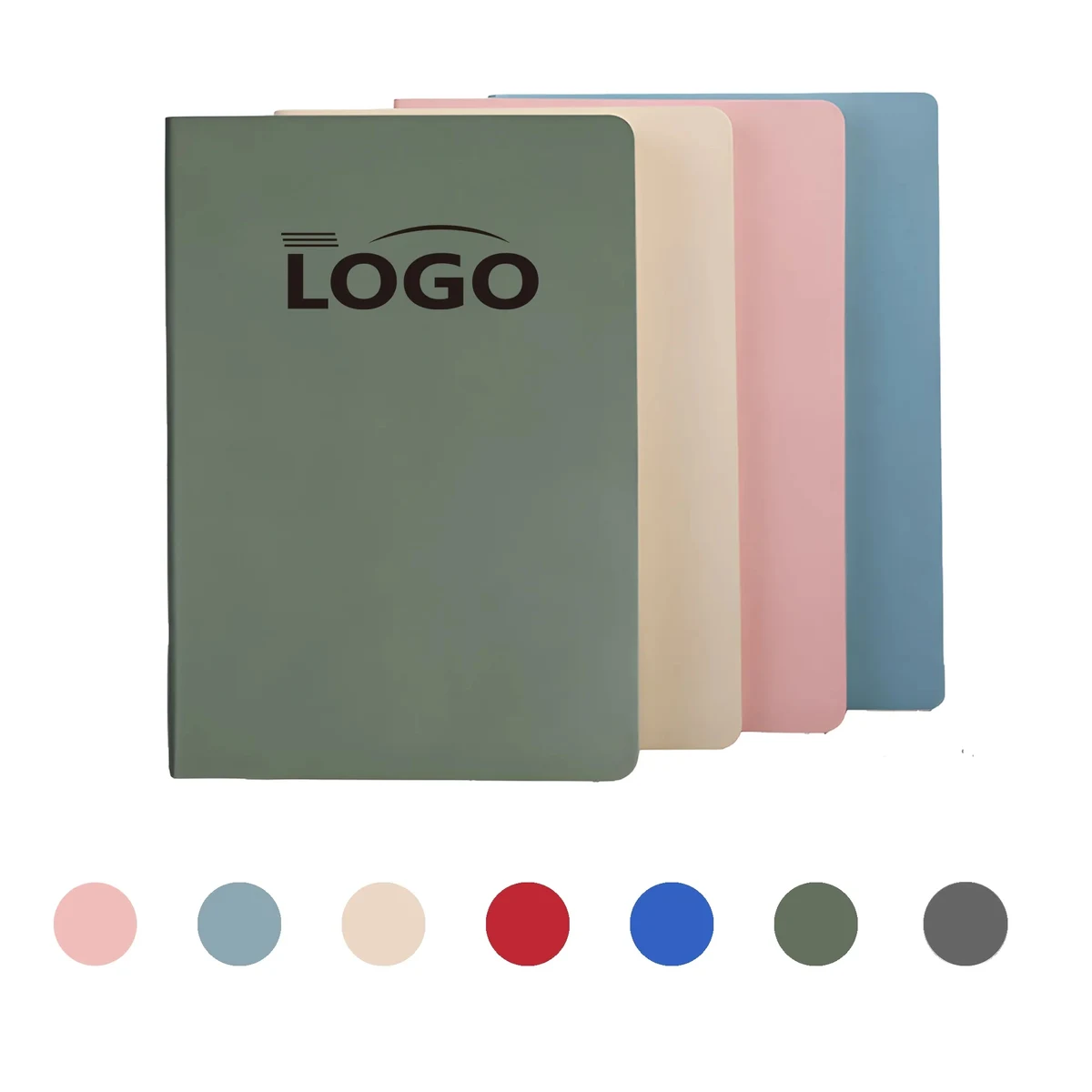 MOQ100 PU Leather Notebook 1