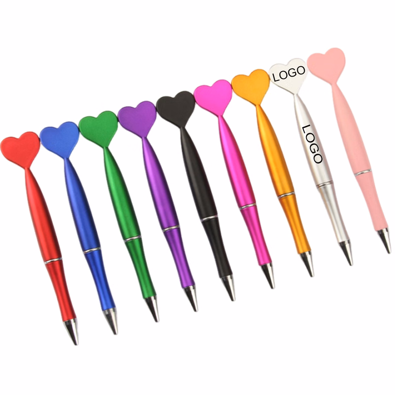 Custom Creative Heart-Shaped Gift Pen