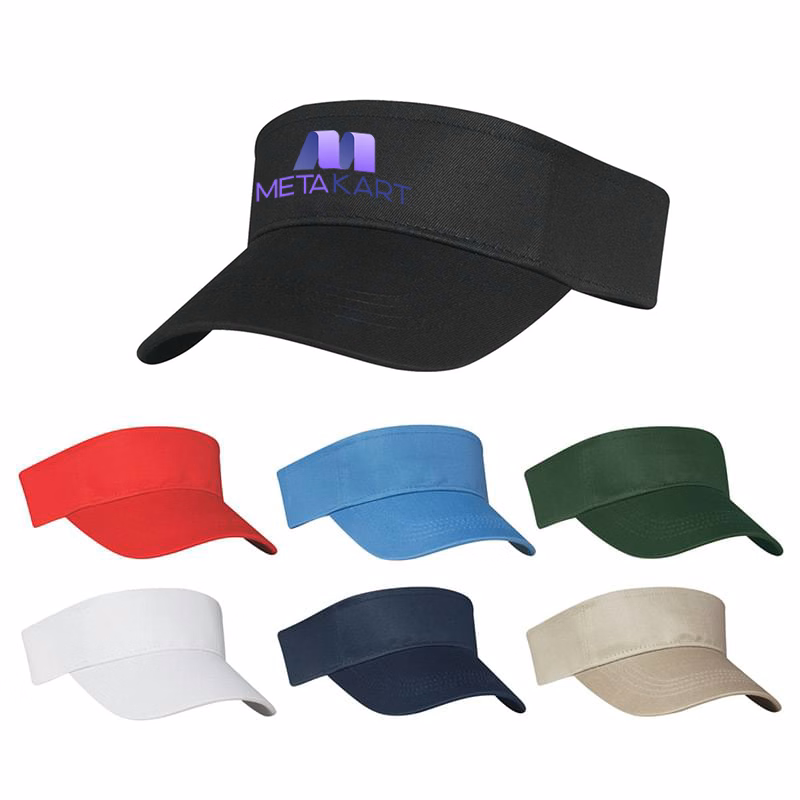 100% Cotton Twill Visor