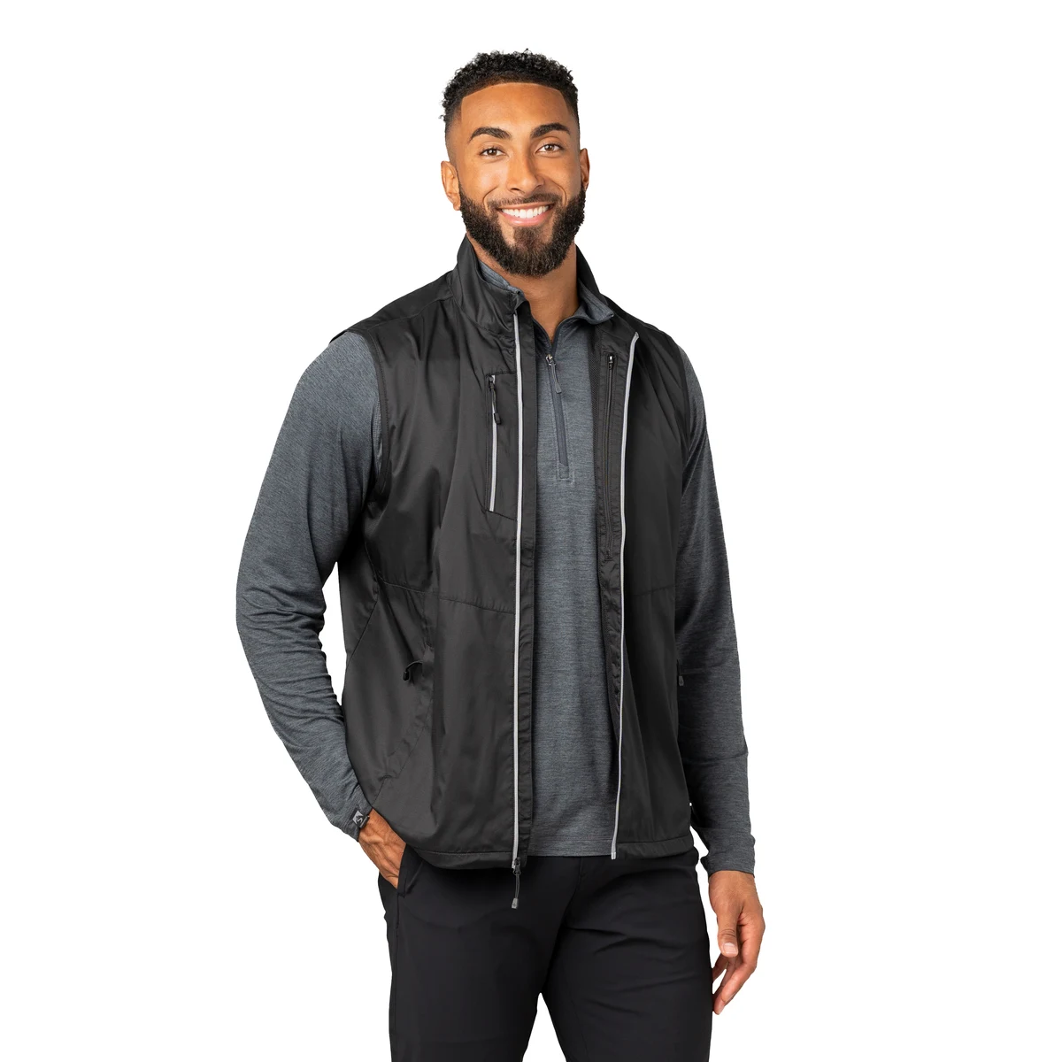 Storm Creek Men's Idealist Water-Resistant Wind Vest 1