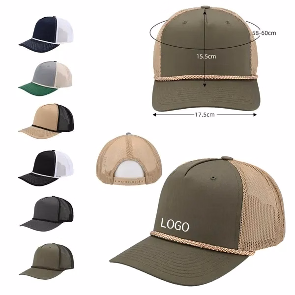 Quick-Dry Mesh Snapback Baseball Hat Breathable Sports Cap