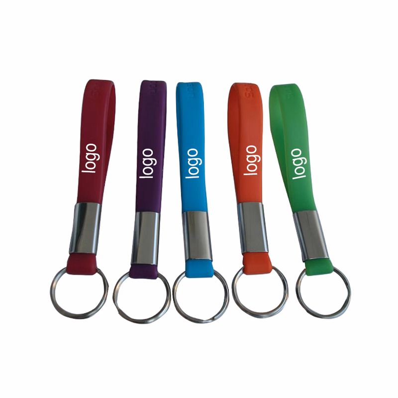 Hot custom rubber keychain, wristband ,silicone keychain