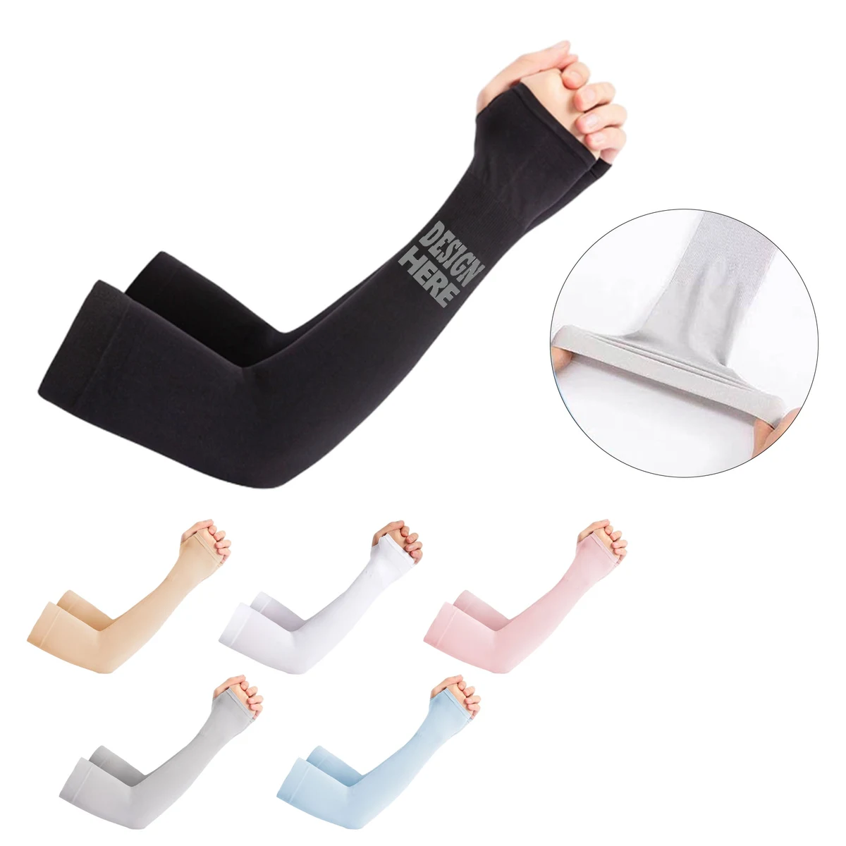 Summer Sun Protection Insulation Cool Arm Sleeves 1