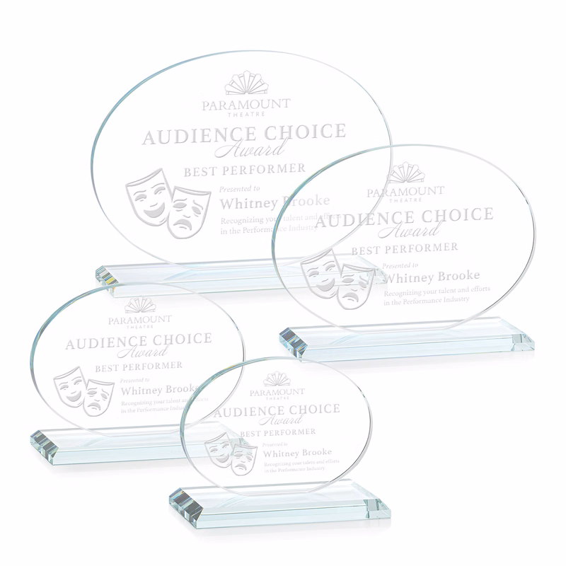 Austin Award (Horiz) - Clear