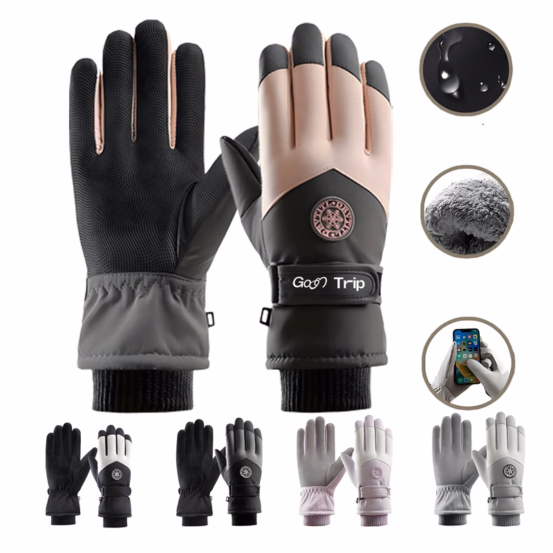Windproof And Cold Resistant Warm Gloves