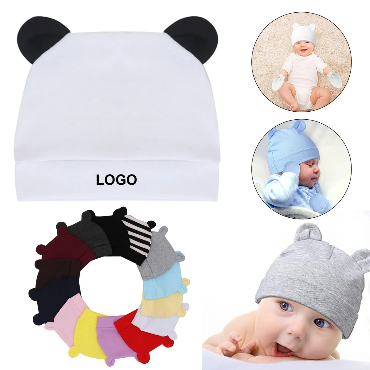 Newborn Baby Beanie Hats 1