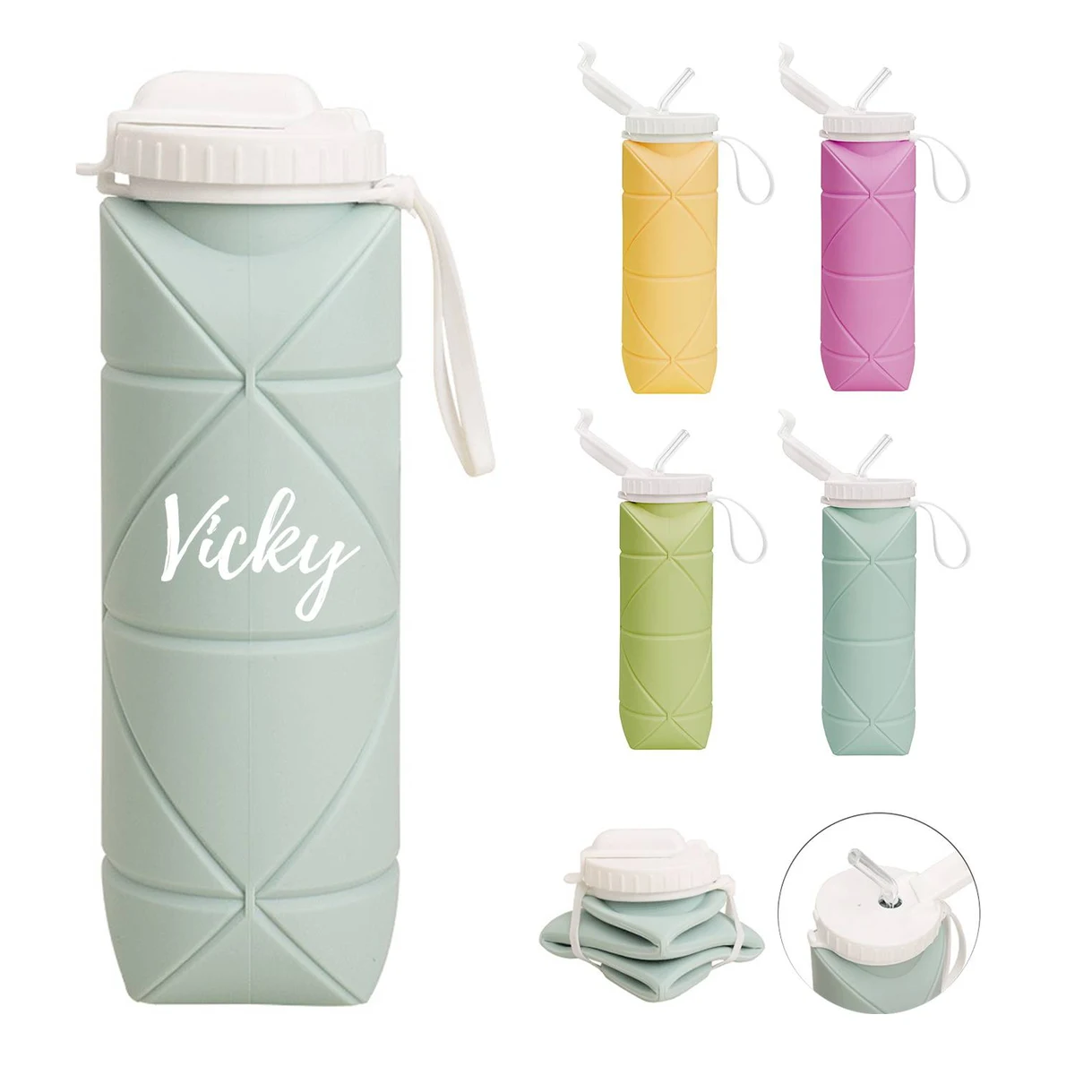 Foldable Silicone Bottle 1