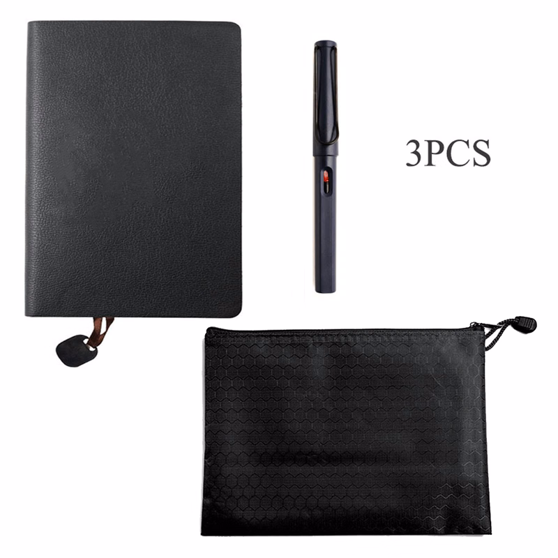 Notebook Pen 3-Piece Set With Ink Sac