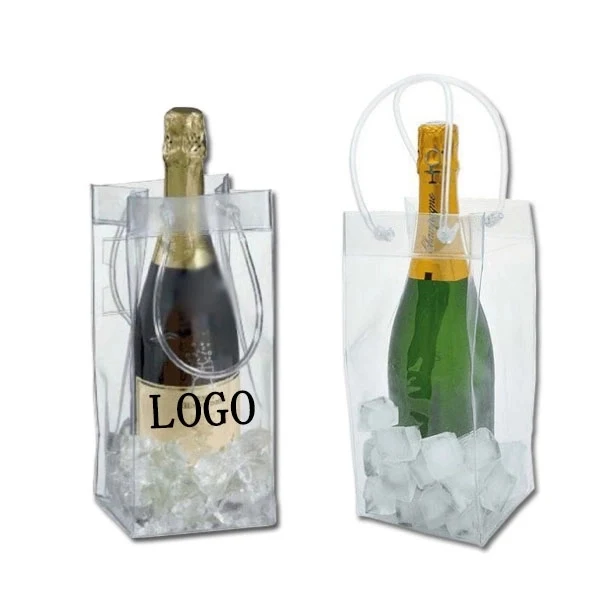 Clear PVC Wine Ice Cooler Bag 1