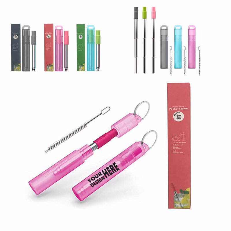 Stainless Steel Telescopic Straw