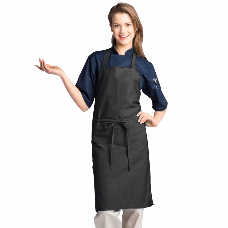 Black Classic Bib Apron