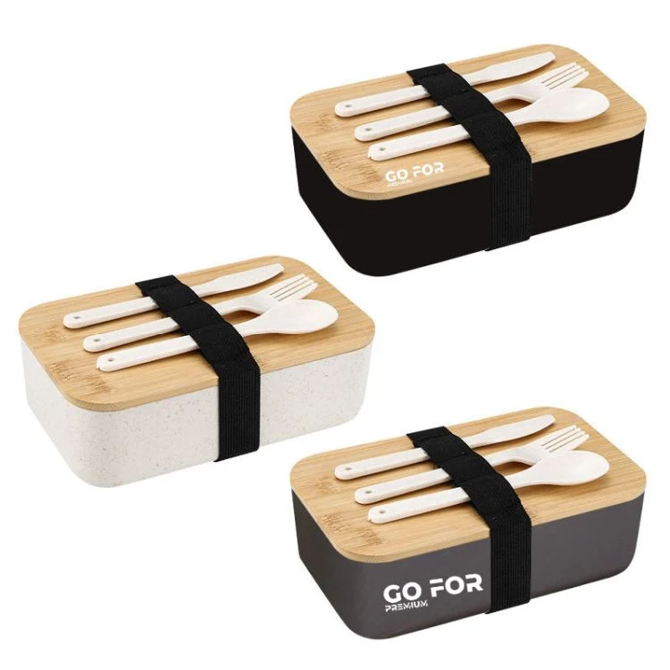 Eco-Friendly Wheat Straw Bento Lunch Box 1