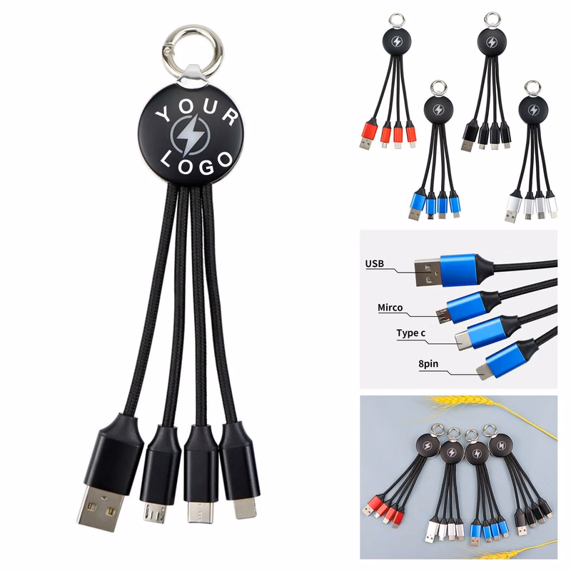 Plastic 3 in 1 Multi Charging Cable
