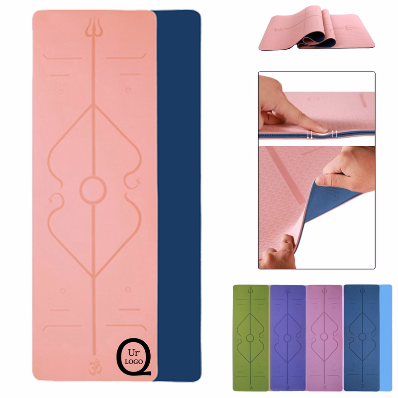 Yoga Mat W/ Alignment Line
