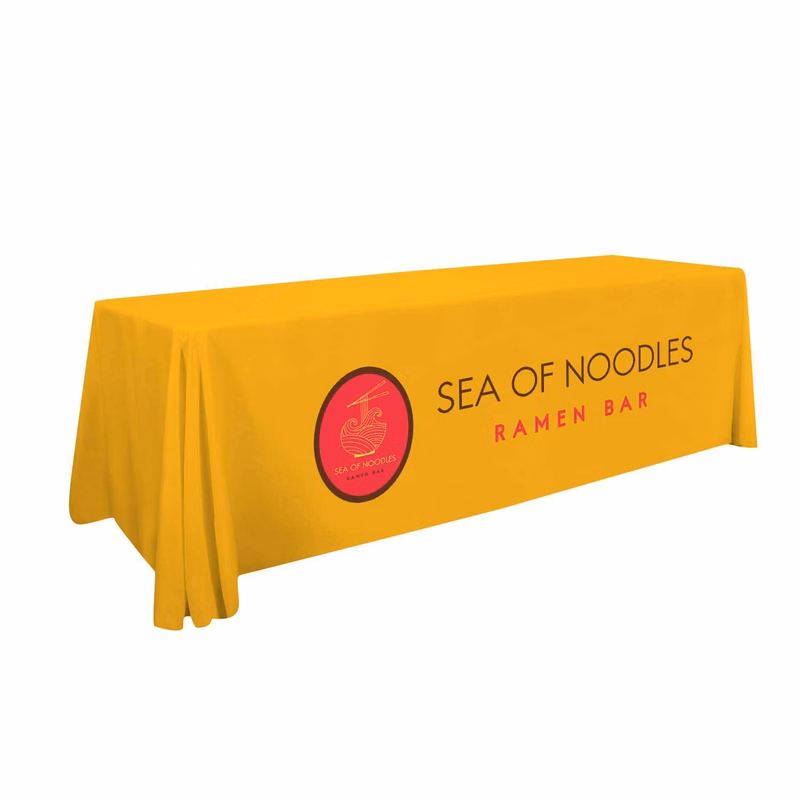 8' Standard Table Throw (Full-Color Front Only)