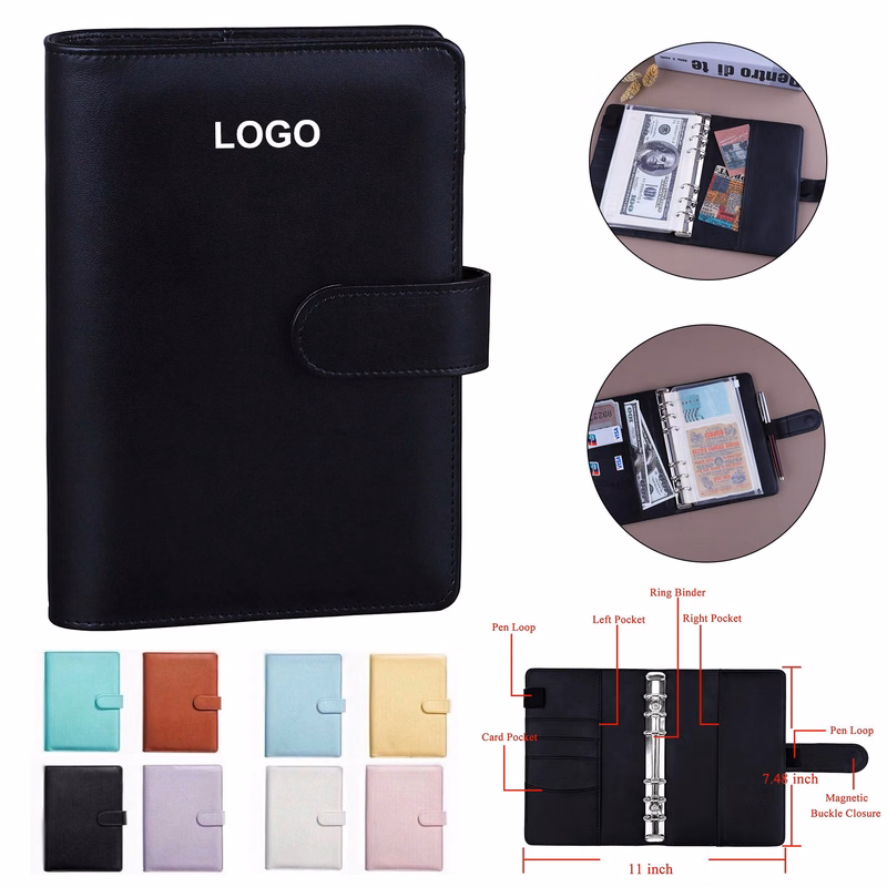 Refillable 6 Ring Notebook