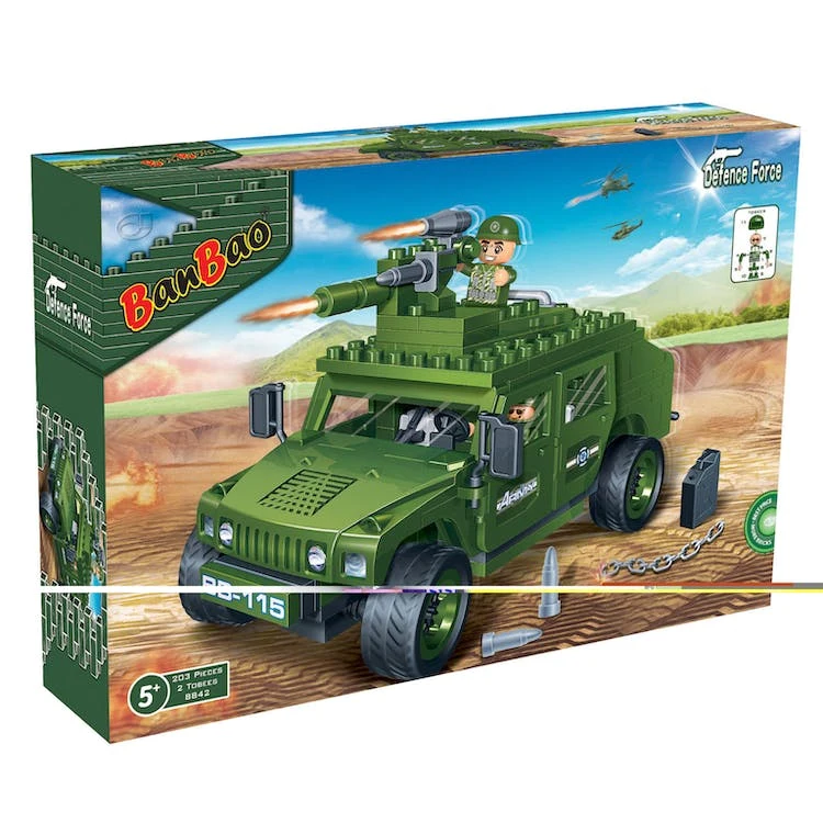 Hum Vee Block Sets - 202 Pieces 1