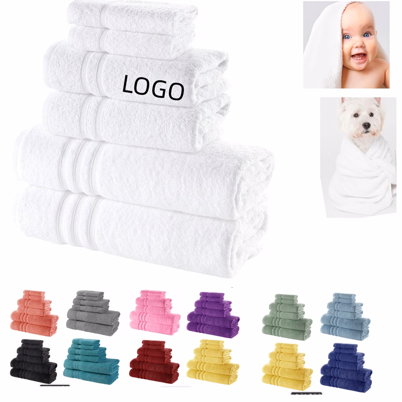 2 Bath Towels 2 Hand Towels 2 Washcloths