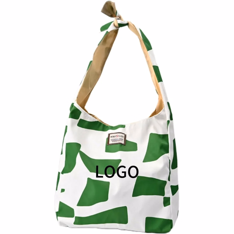 13.4 inch shoulder knotted canvas bag