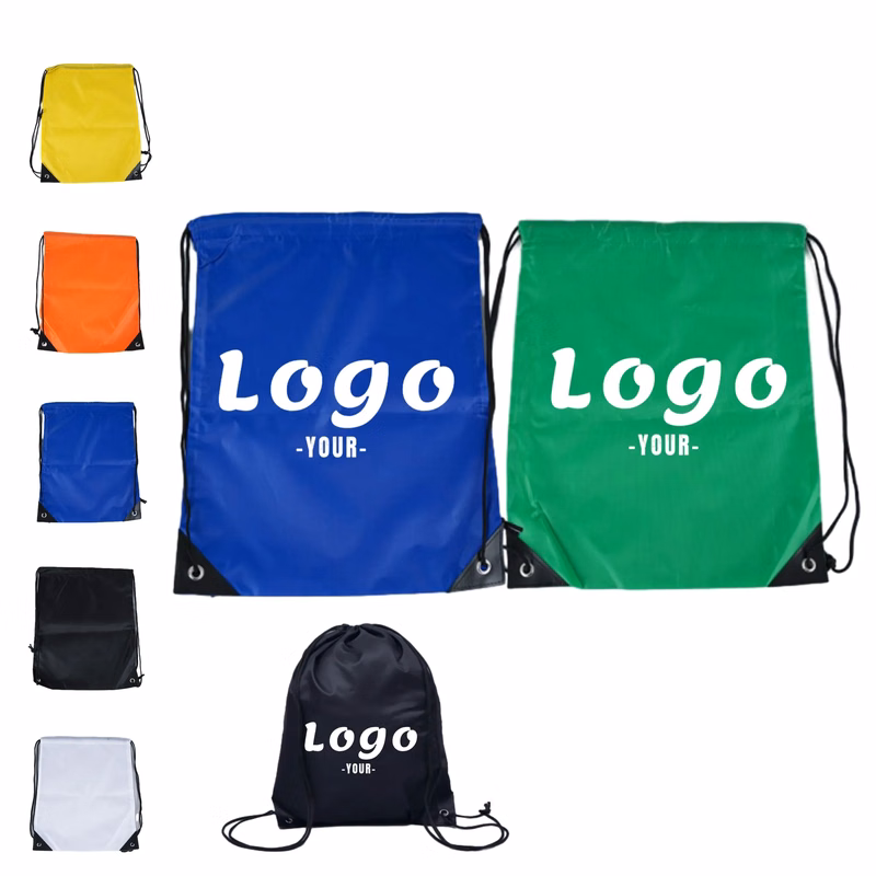 MOQ 50 Gym Drawstring Backpack Storage Bag
