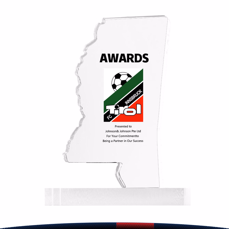 Brevil Mississippi Crystal Award