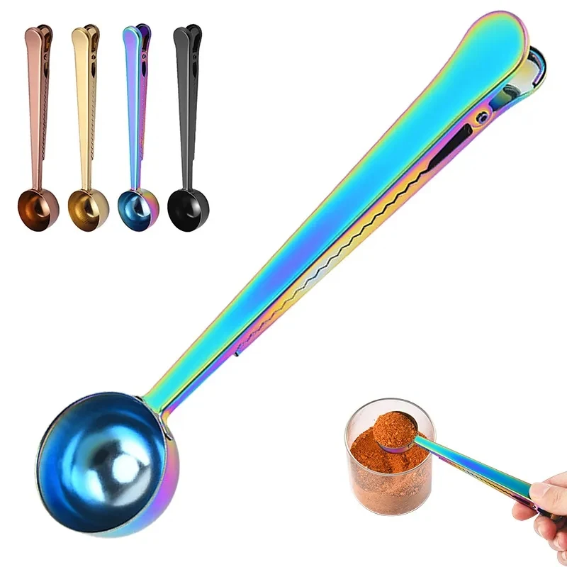 2 In 1 Stainless Steel Coffee Spoon 1