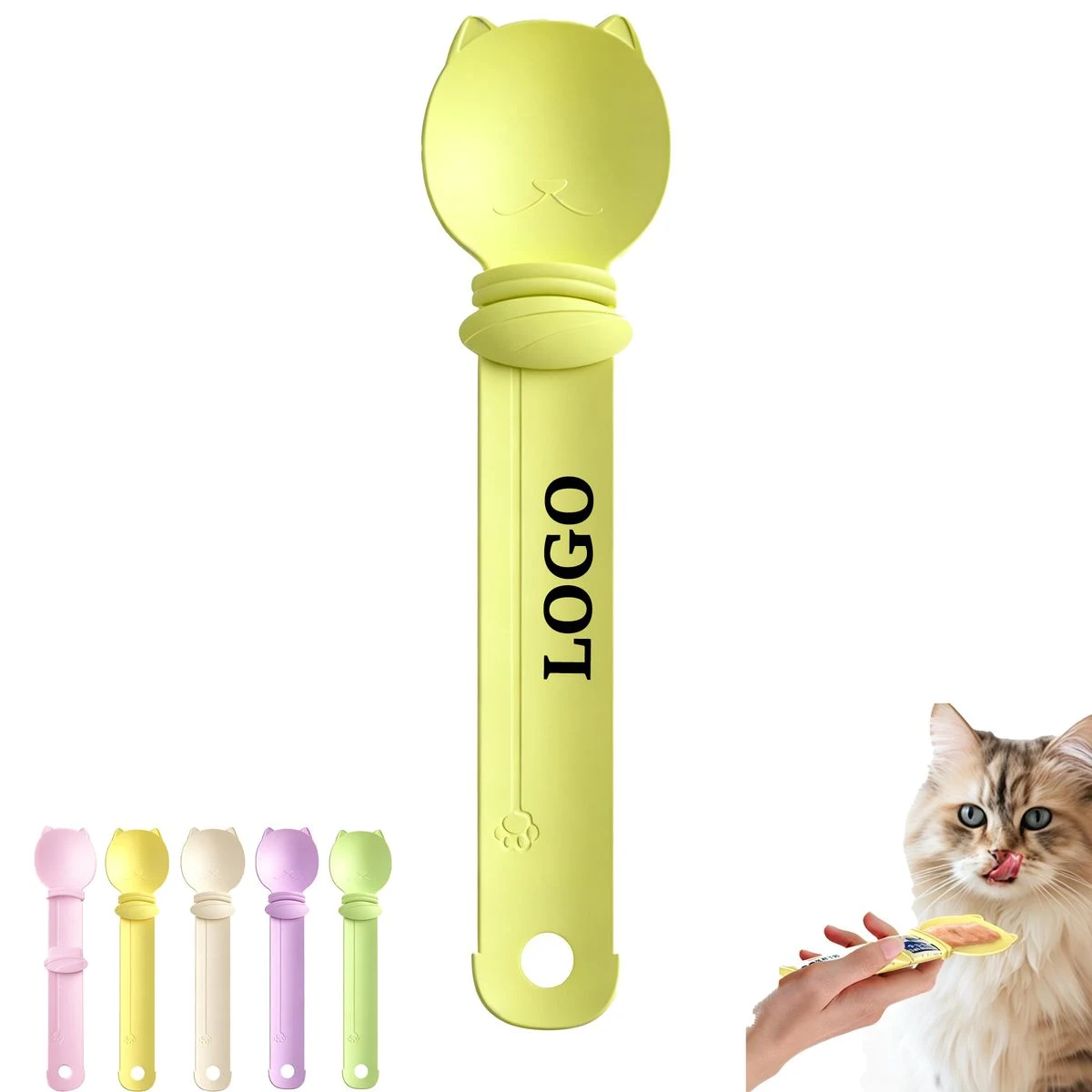 MOQ 20 Piece Cat Treat Spoon 1