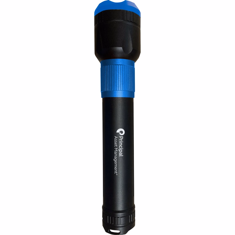 3400 LUMEN ULTRA HD USB RECHARGEABLE FLASHLIGHT WITH POWERBANK - BLUE