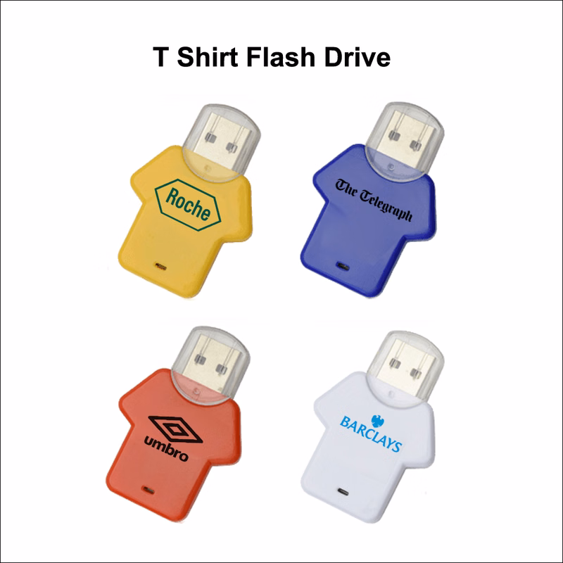 T Shirt Flash Drive / USB - 32 GB Memory