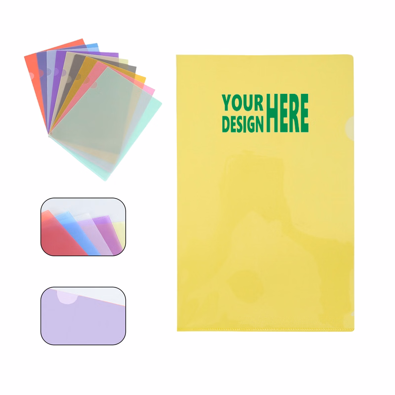 A4 Plastic File Folders