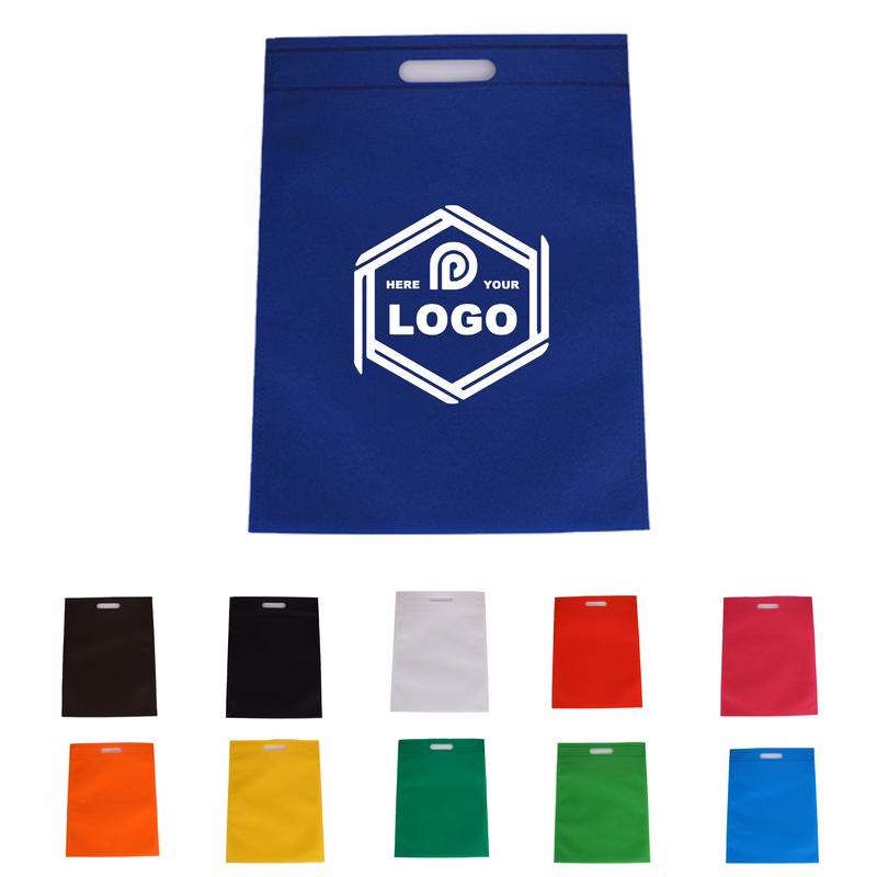 Extra-Wide Advertising Shopping Bag