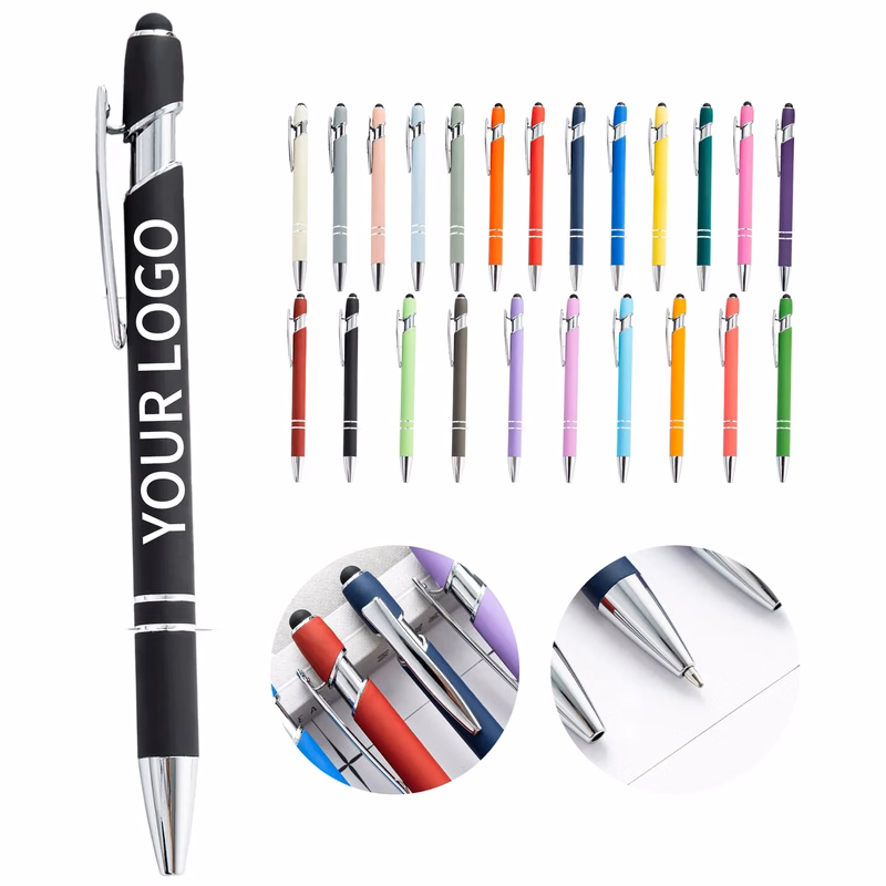 5.63 Inch Stylus Retractable Pen Practical for Offices
