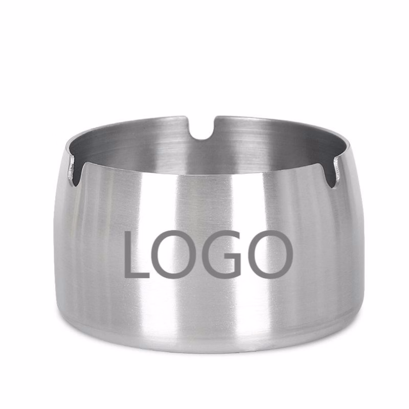 Custom Logo 304 Stainless Steel Ashtray