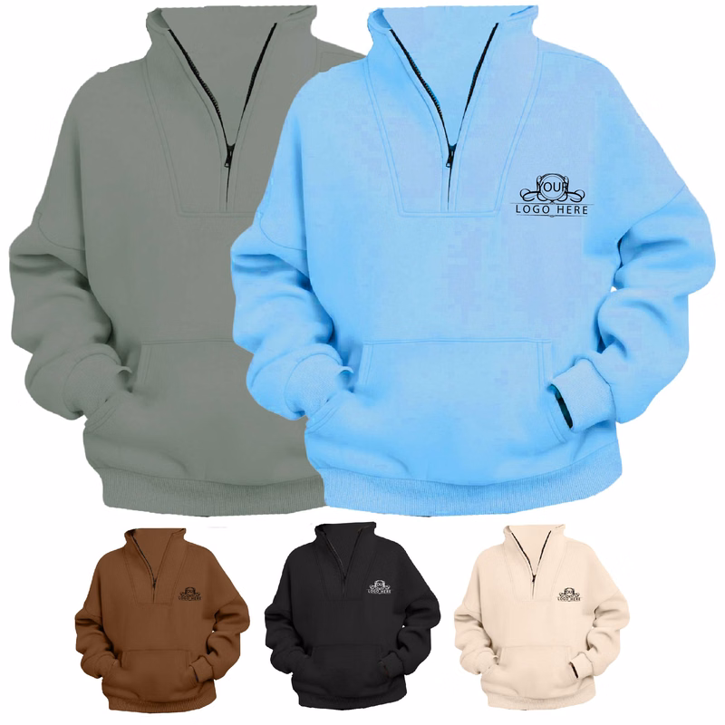 Women's Half Zip Pullover Hoodies Sweatshirts