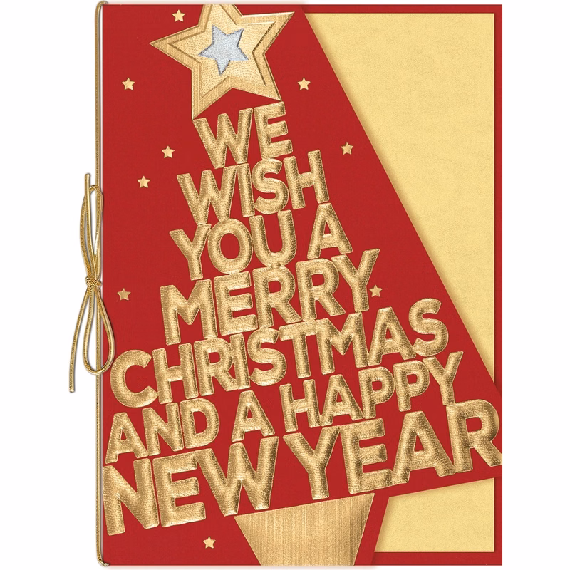 Bold in Gold Holiday Cards