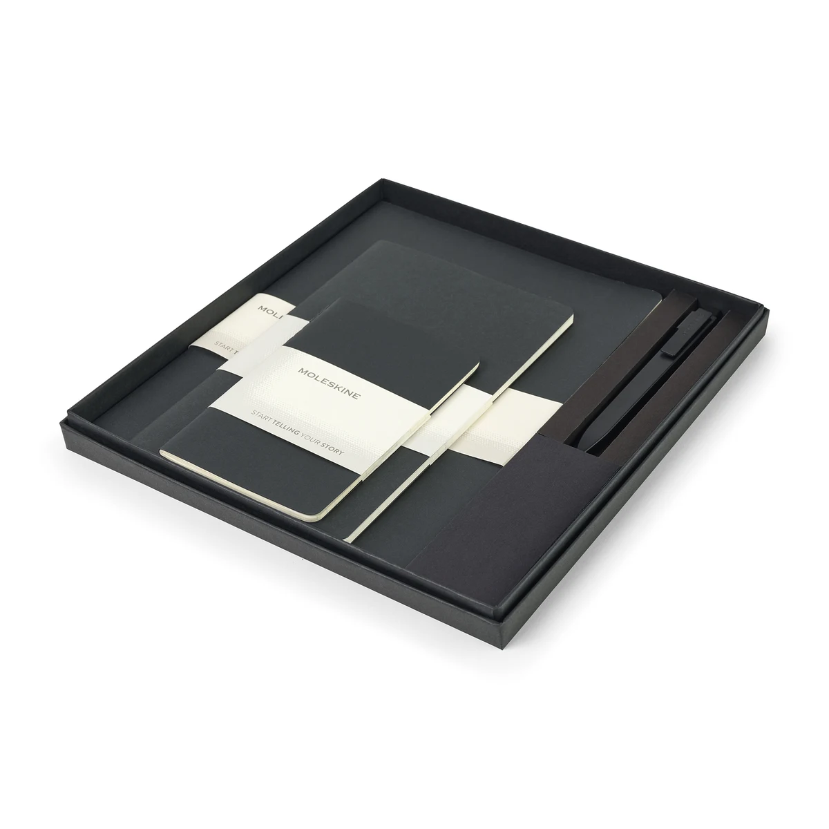 Moleskine® Assorted Cahier and GO Pen Gift Set 1
