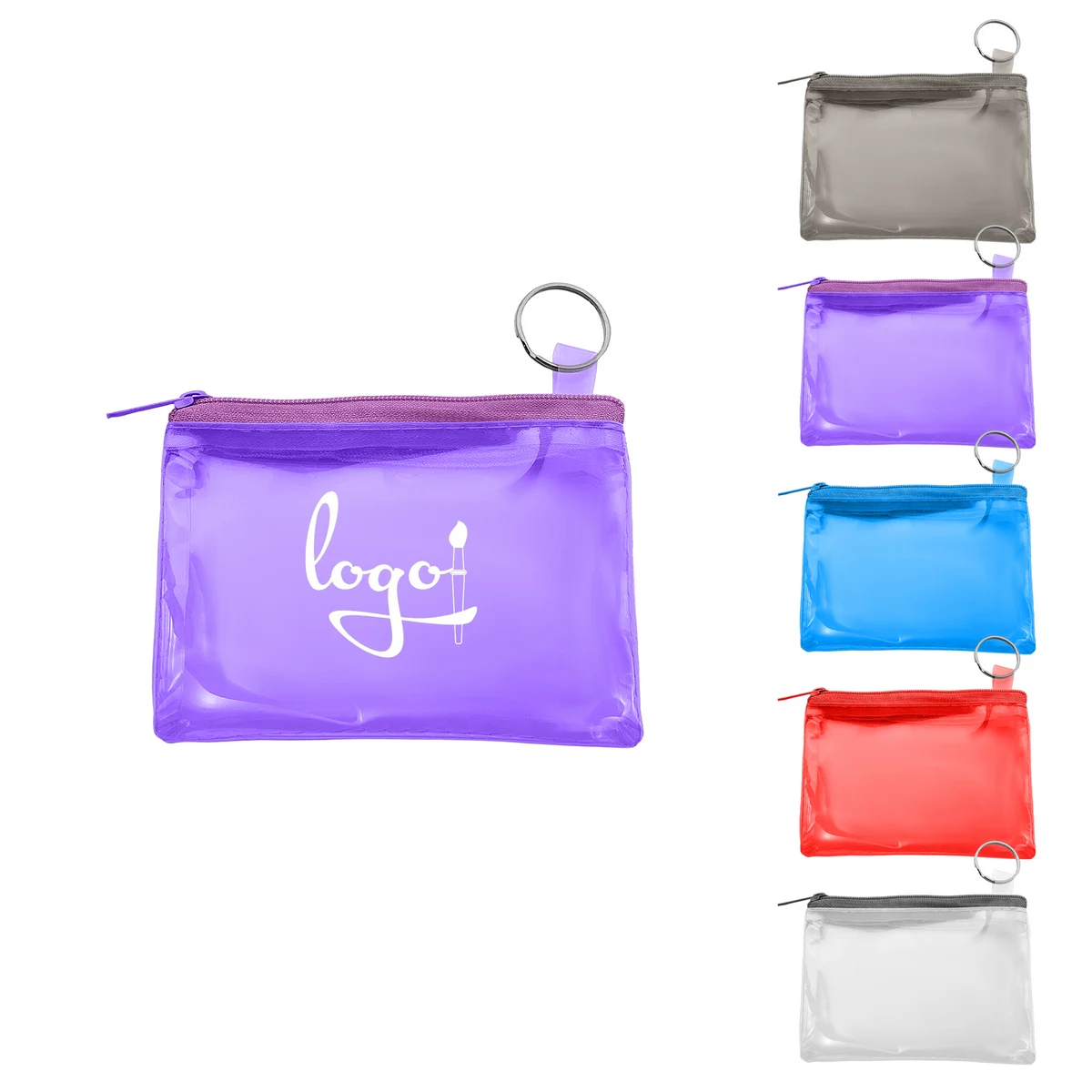 Transparent Keychain Pouch 1