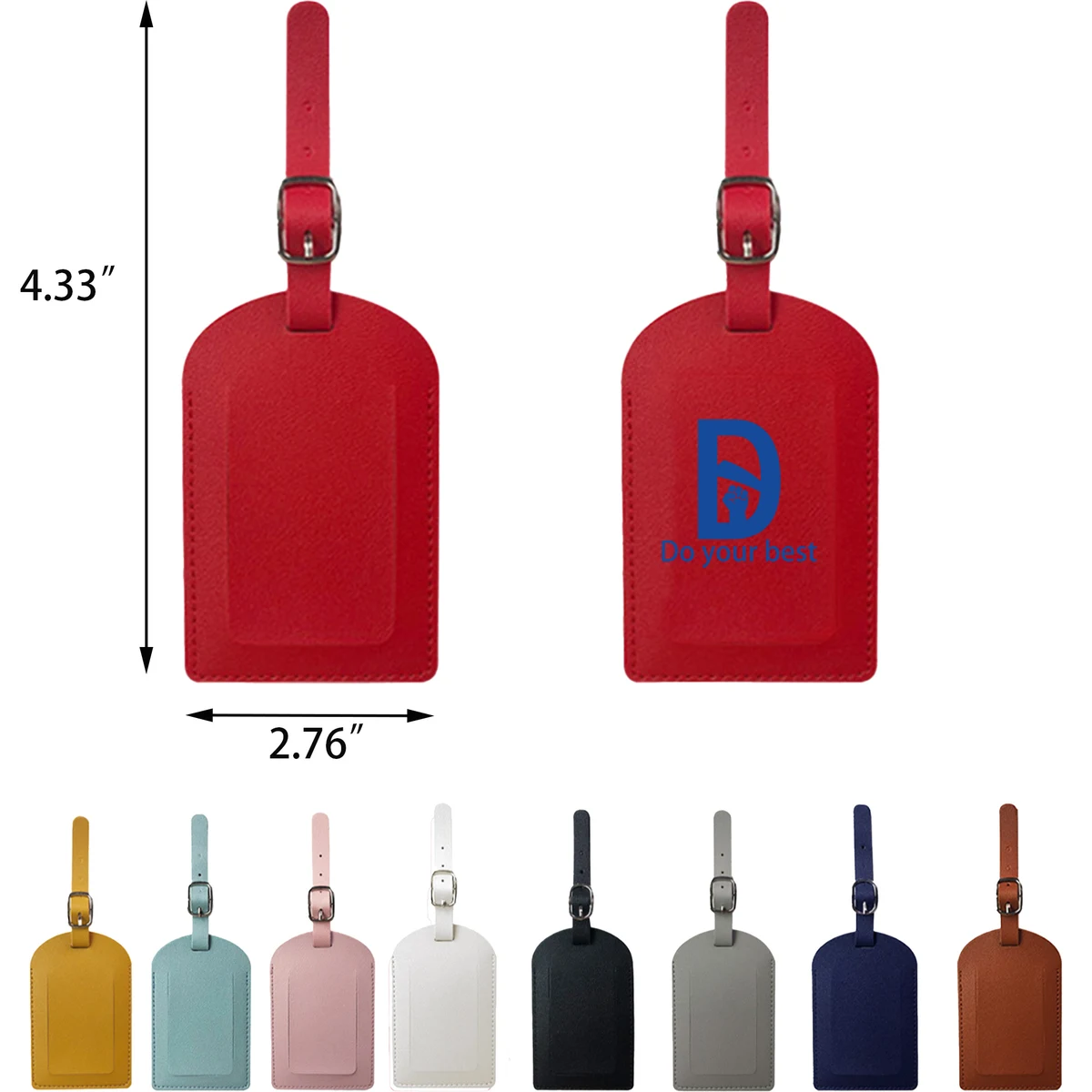 PU Leather Horizontal and Vertical Style Luggage 1