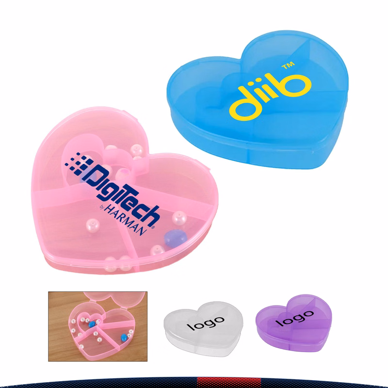 Elira Heart-Shaped Pill Case