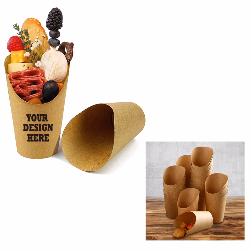 12Oz Disposable Paper French Fries Cup