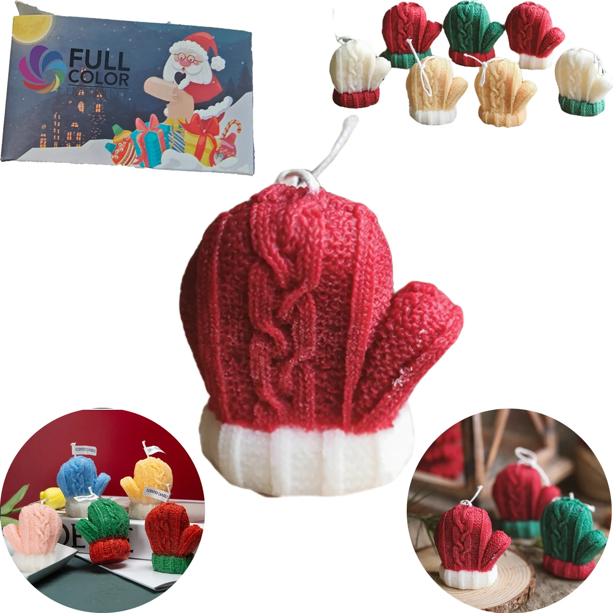 MOQ 10pcs Holiday Joy Scented Candle 1