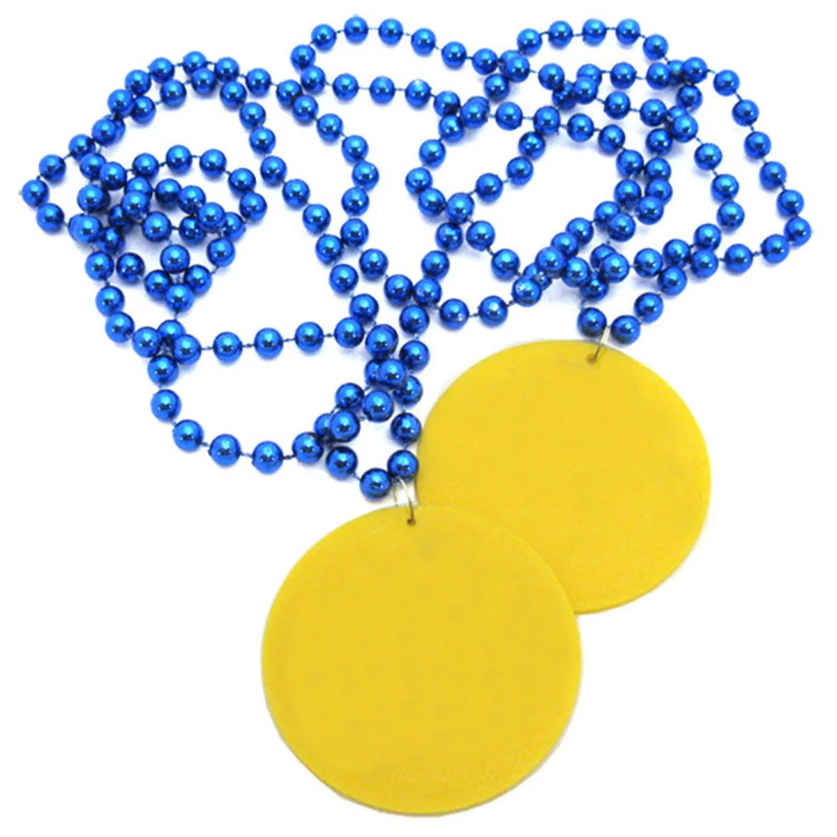 Custom Beads Medallion Necklace 1