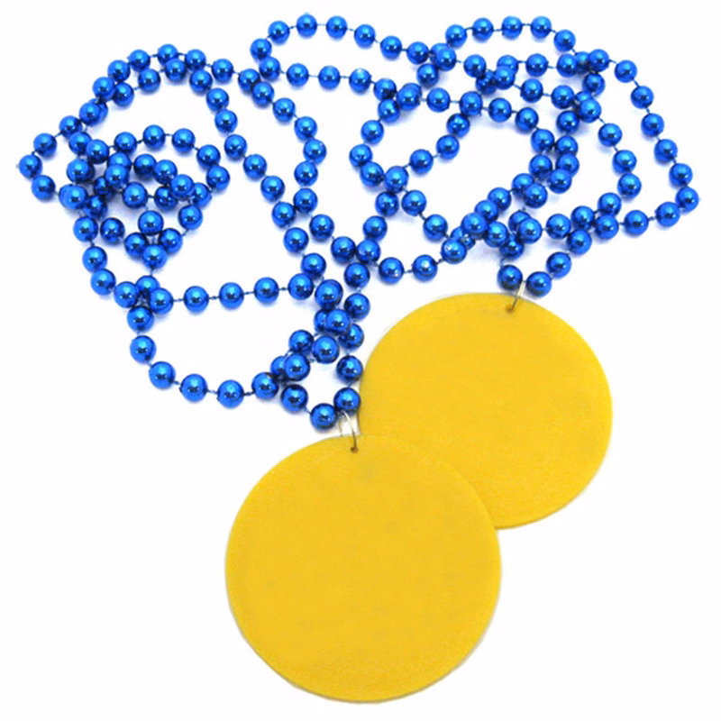Custom Beads Medallion Necklace