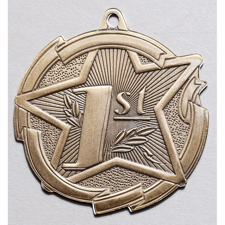 1st Place Star Medal 2-3/8"
